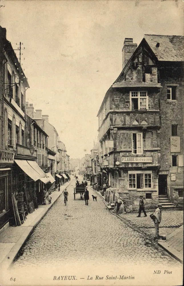 Bayeux — A Rue Saint-Martin — ND Phot, n°64 - Frente
