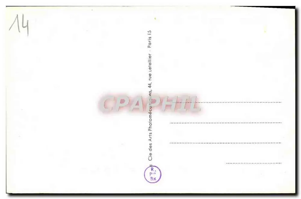 Tapisserie der Königin Mathilde - Bayeux — Die Tapisserie der Königin Mathilda — ND.162 Der Kampf beginnt - Rückseite
