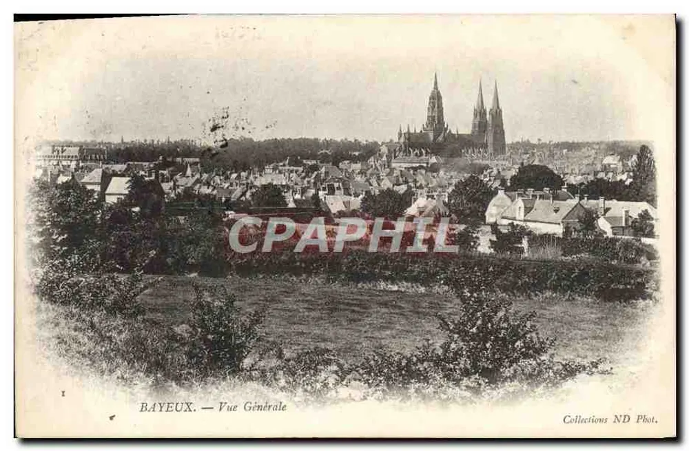 Bayeux — Vista Geral — Coleções ND Fot. - Frente