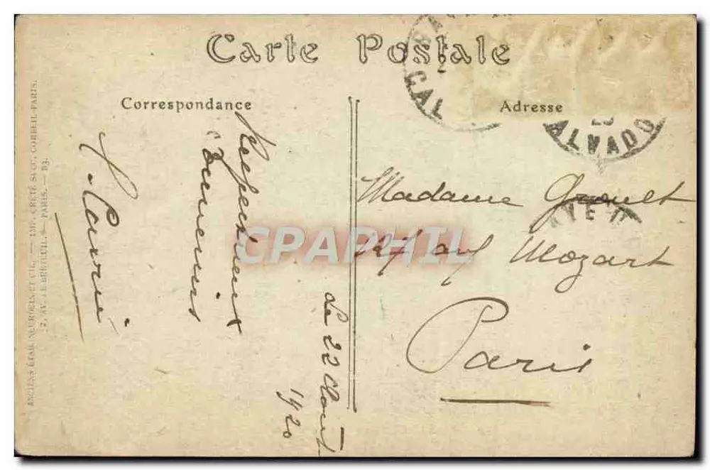 Bayeux — Vue geral — JND Phot. - Verso