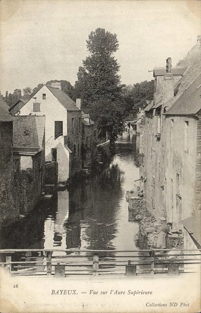 Bayeux — Vista sulla Sopra-Aure — Collezioni ND Fot - Recto