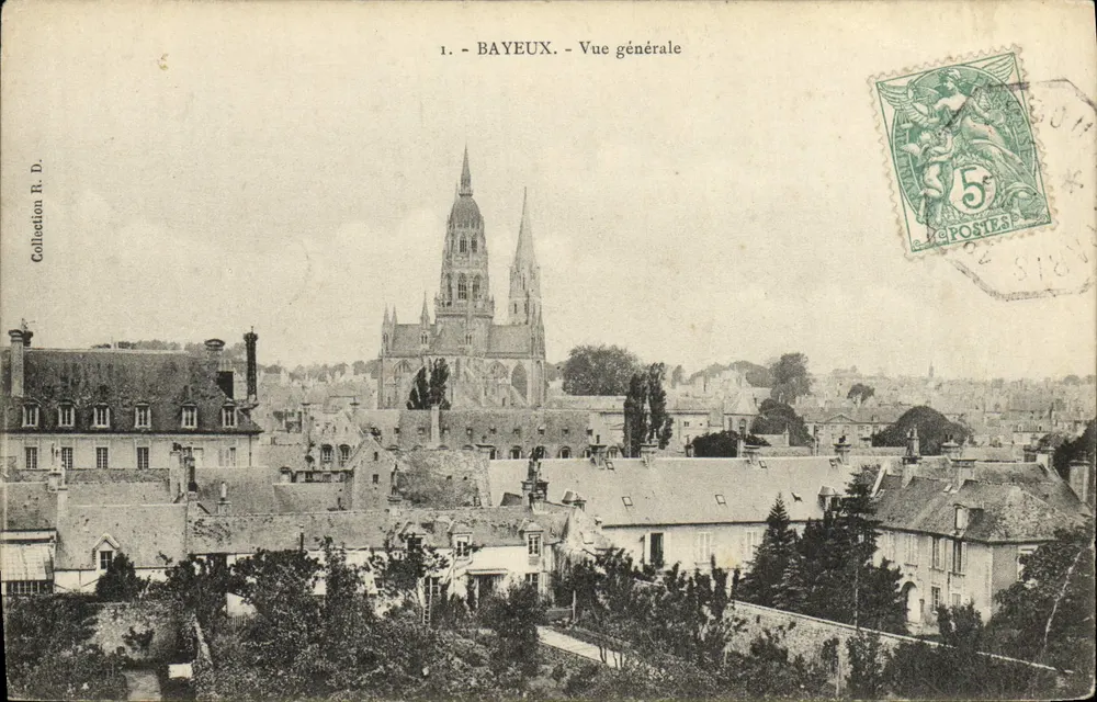 Bayeux — Vista geral — Coleção R. D. - Frente