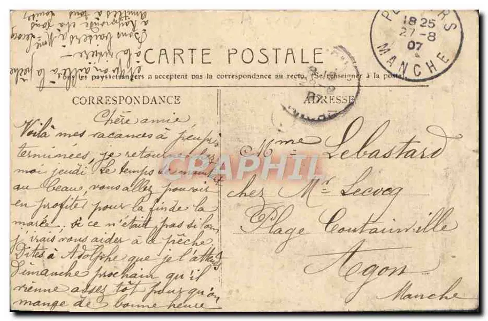 Coiffes d'autrefois — BAYEUX (Calvados) — Ancienne Normandie - Verso