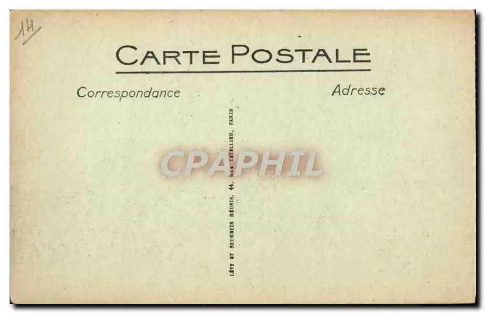 Bayeux — Ansicht der Kathedrale vom alten Bischofssitz — LL. - Rückseite
