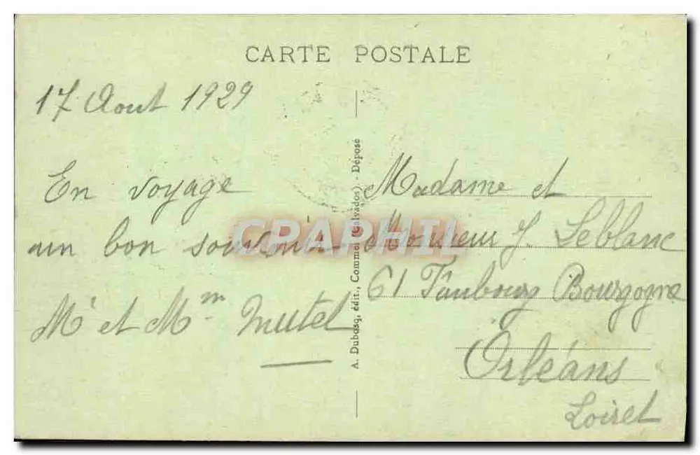 Bayeux - A Catedral, Vista geral — A+D, n°2 - Verso