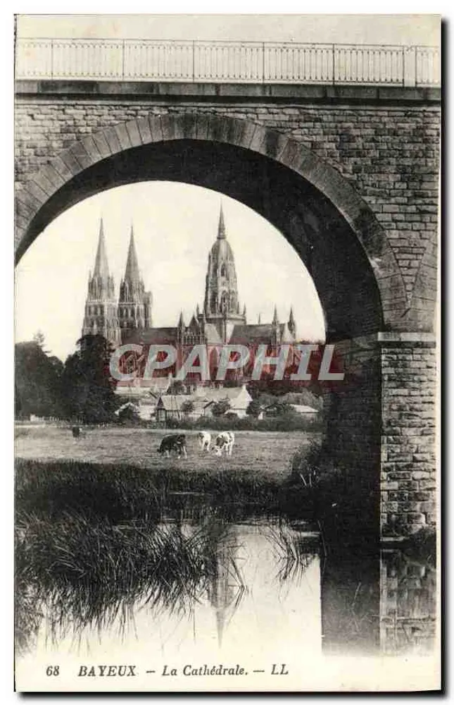 Bayeux — A Catedral — LL — editor LL, n° 68 - Frente