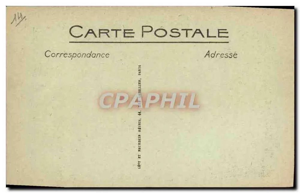 Bayeux — Katedra — LL. — n° 68 - Rewers