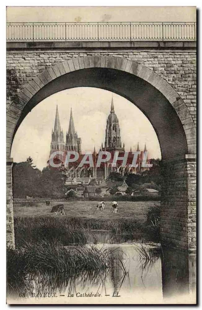 Bayeux — A Catedral — LL - Frente