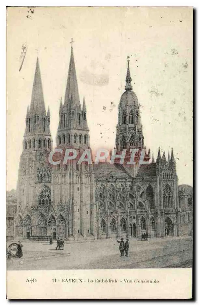 Bayeux - A Catedral - Vista geral — A&D n°11 - Frente