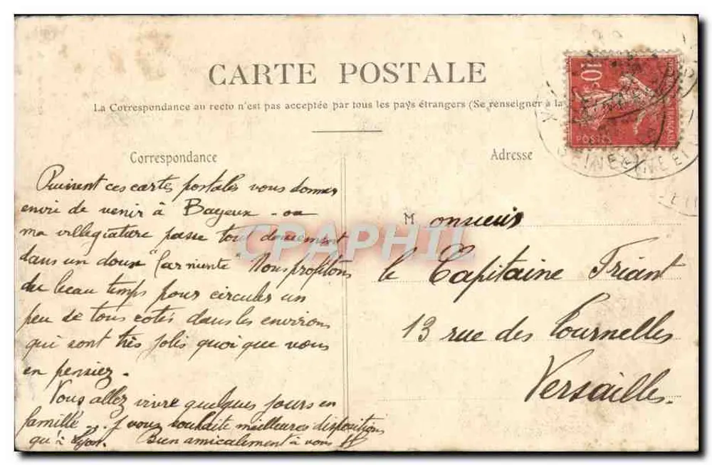 Bayeux — Catedral de Nossa Senhora — Iniciada em 1046. A abside feita no século XIII — Coleção R. D. - Verso