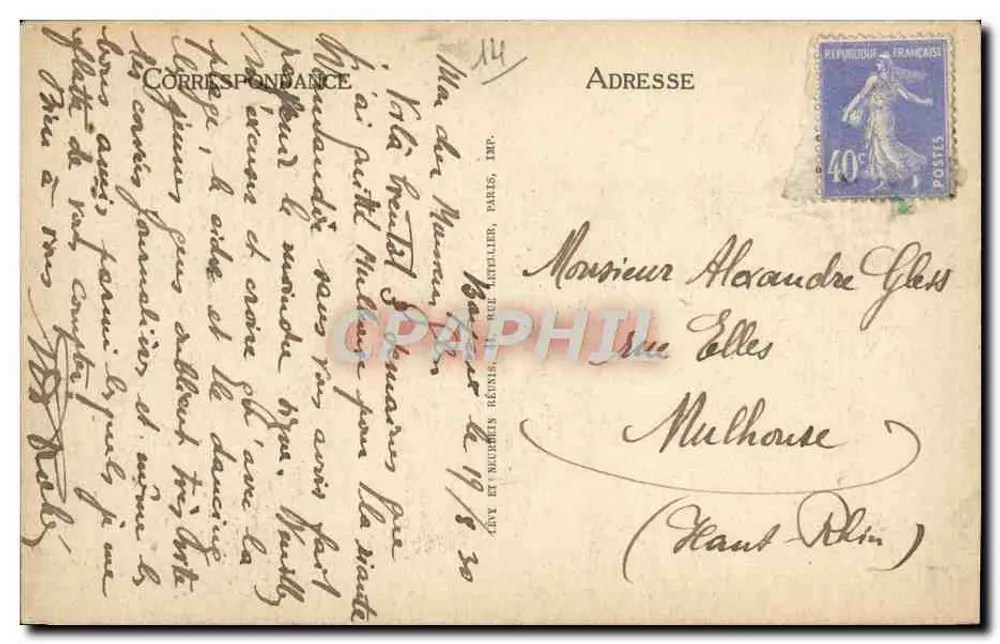 Bayeux — A Catedral — A Abside — LL - Verso