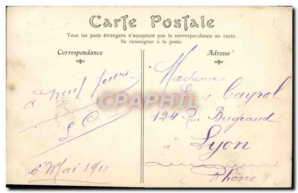 Bayeux — Die Kathedrale, Ansicht vom Bischofspalast — unbekannter Verleger, Nr. 55 - Rückseite