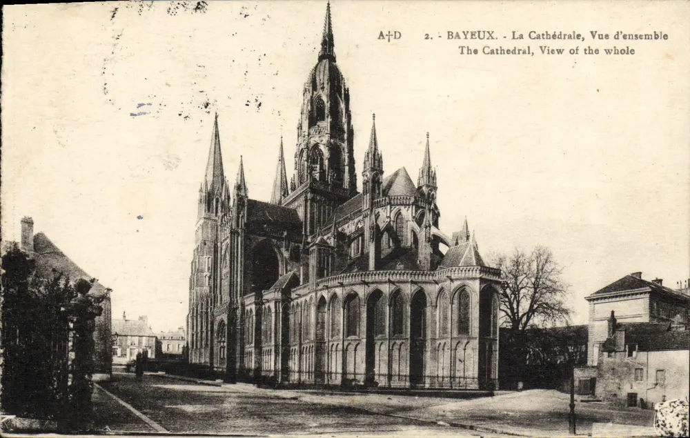 Bayeux — De Kathedraal, Algemene uitzicht — A.D. n°2 - Voorkant