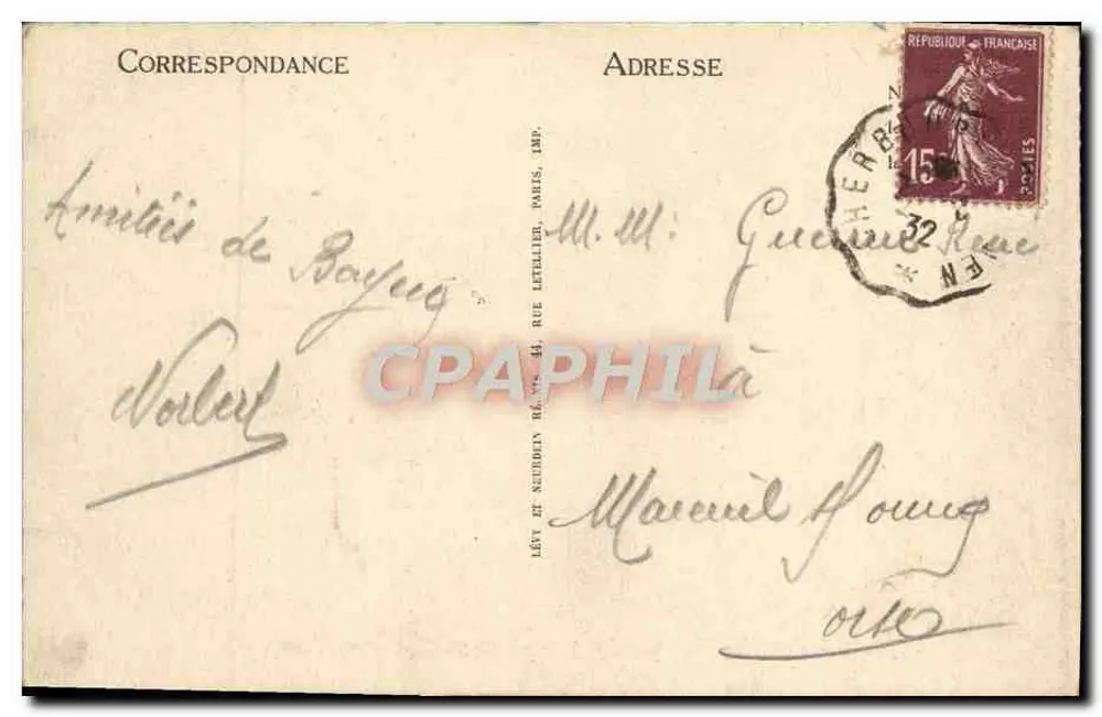 Bayeux — A Catedral — A Abside — LL. - Verso