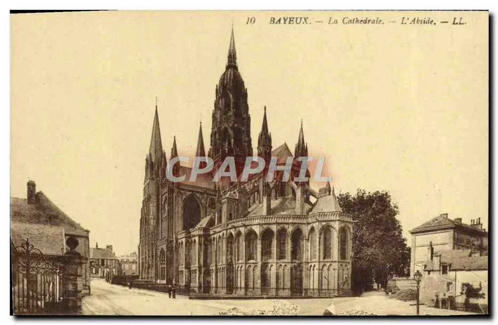 Bayeux — A Catedral — A Abside — LL. — Editor LL. - Frente
