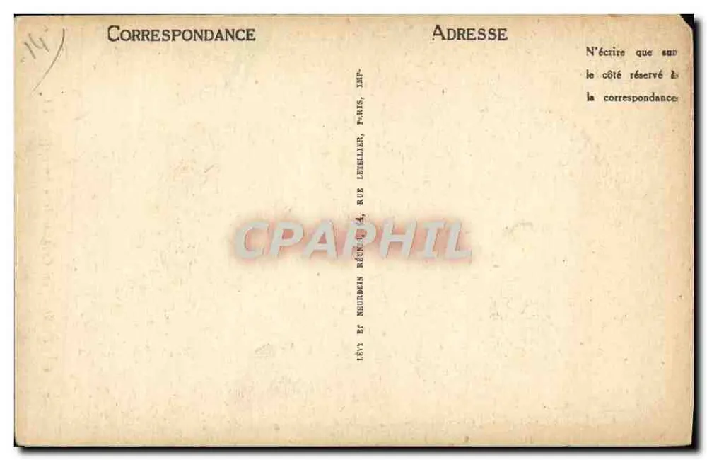 Bayeux — A Catedral — A Nave — LL — n°26 - Verso