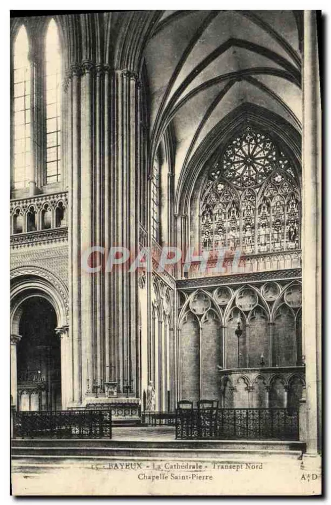 Bayeux - Kathedrale - Nordtransept - Kapelle Saint-Pierre - Vorderseite