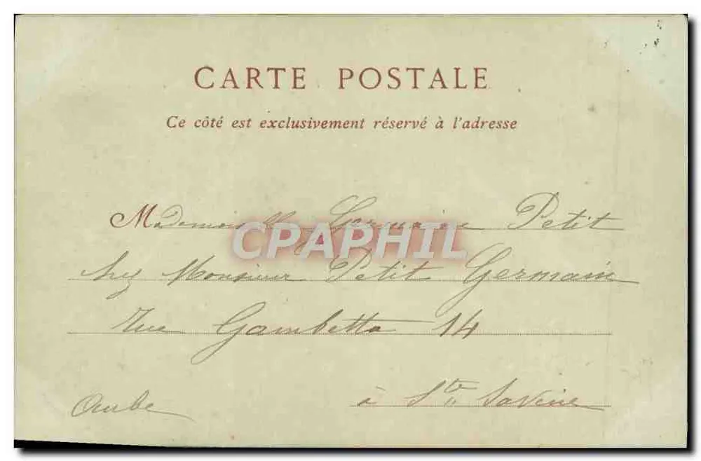 Bayeux — O Hotel de Ville — ND Phol - Verso