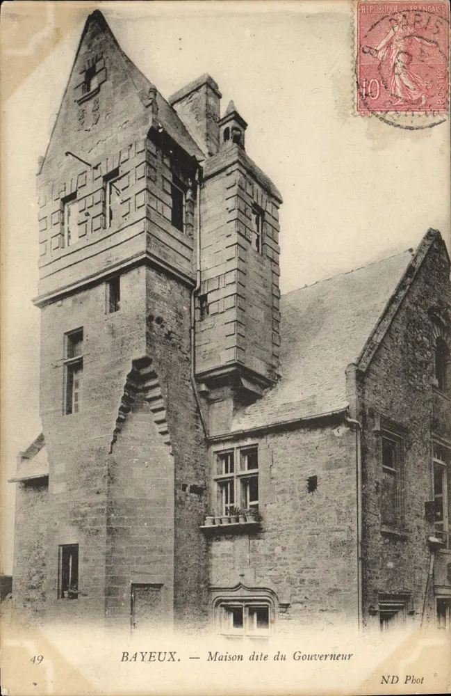 Bayeux — Casa chamada da Governadora — ND Phot, n°49 - Frente