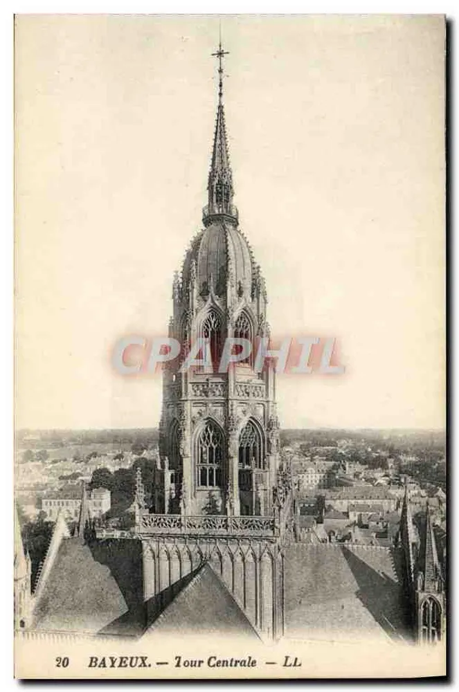 Bayeux — Torre Central — LL - Frente