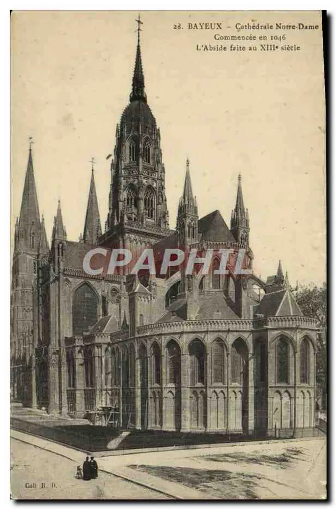 Bayeux — Catedral Notre-Dame — Goll R. D. n°28 - Frente