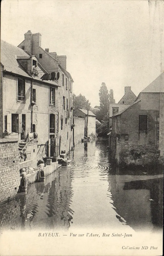 Bayeux — Ansicht der Aure, Rue Saint-Jean — Collections ND Phot - Vorderseite