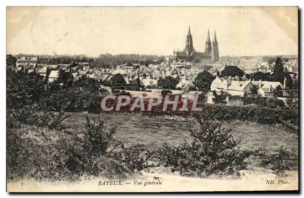 Bayeux — Vista geral — ND. Fot. - Frente