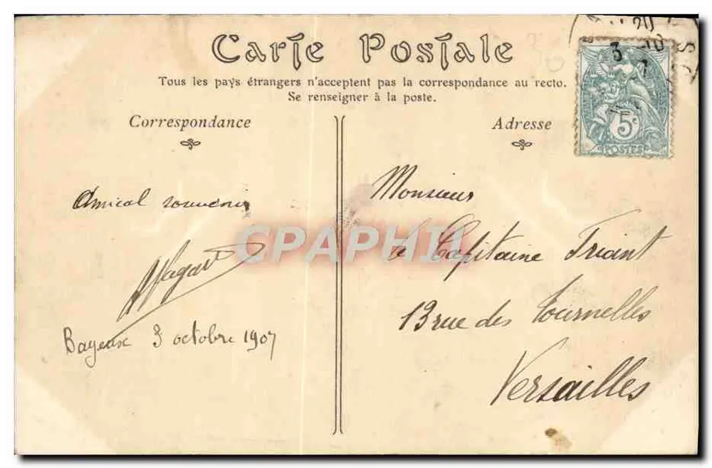 Bayeux — Vista geral — ND. Fot. - Verso