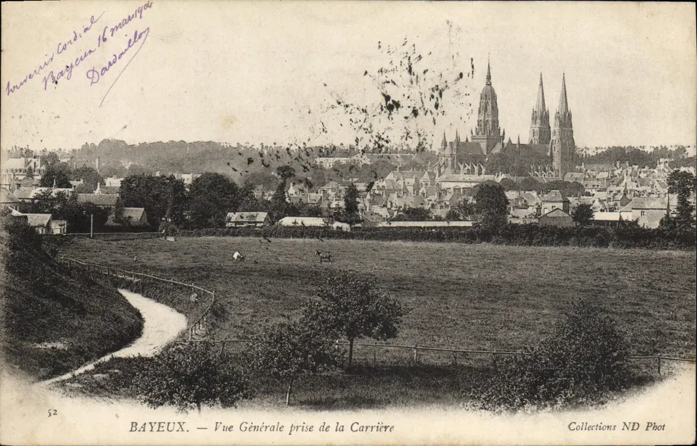 Bayeux — Allgemeiner Blick von der Carrière — Collections ND Phot - Vorderseite