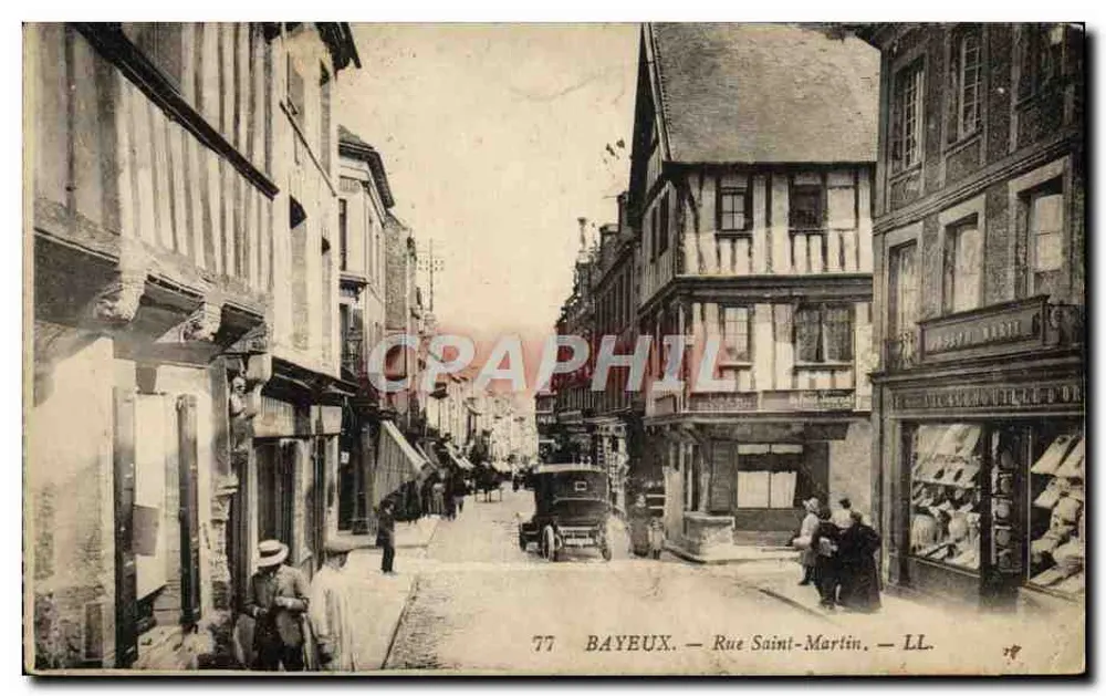 Bayeux — Rue Saint-Martin — LL. — n°77 - Frente