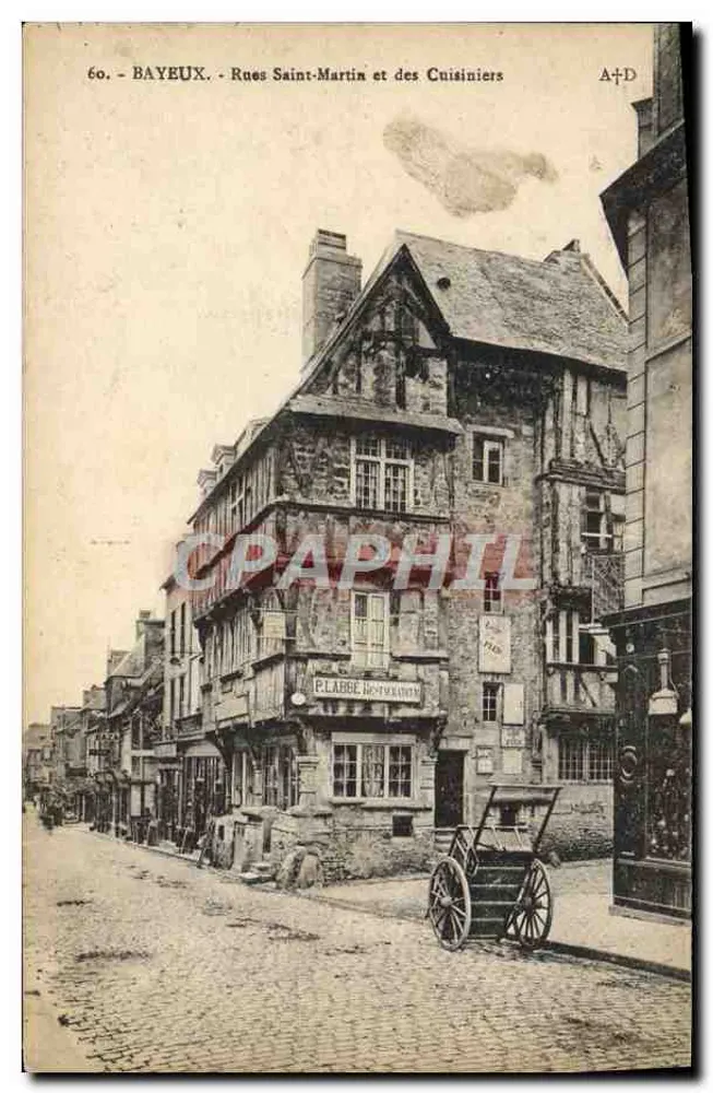 Bayeux - Straßen Saint-Martin und des Cuisiniers — A. Dutoit, n° 60 - Vorderseite