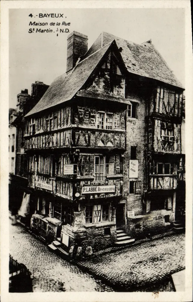 Bayeux — Casa da Rua Saint-Martin - Frente