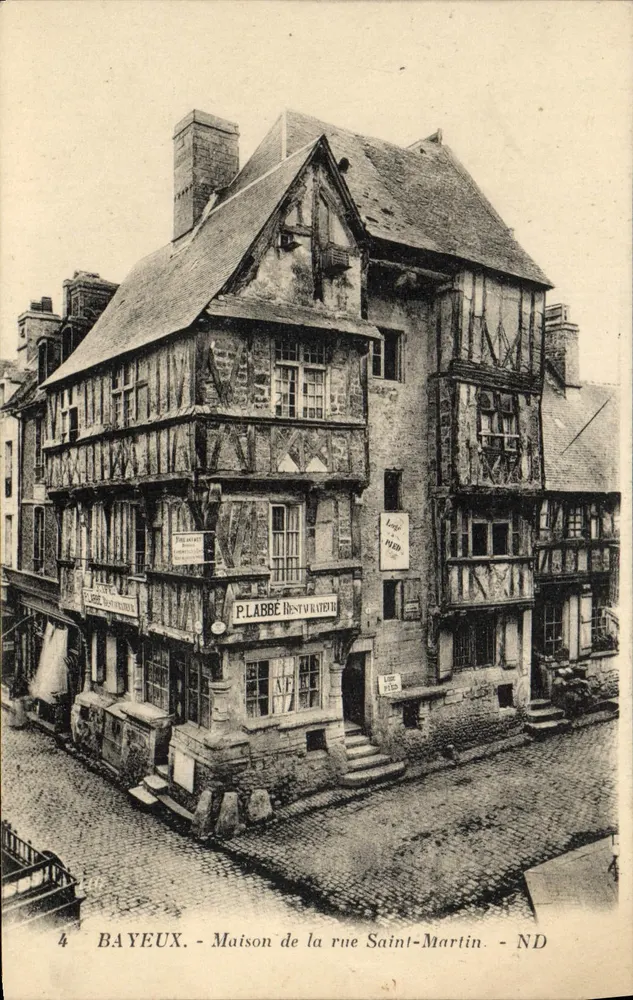 Bayeux — Haus der Straße Saint-Martin — ND - Vorderseite