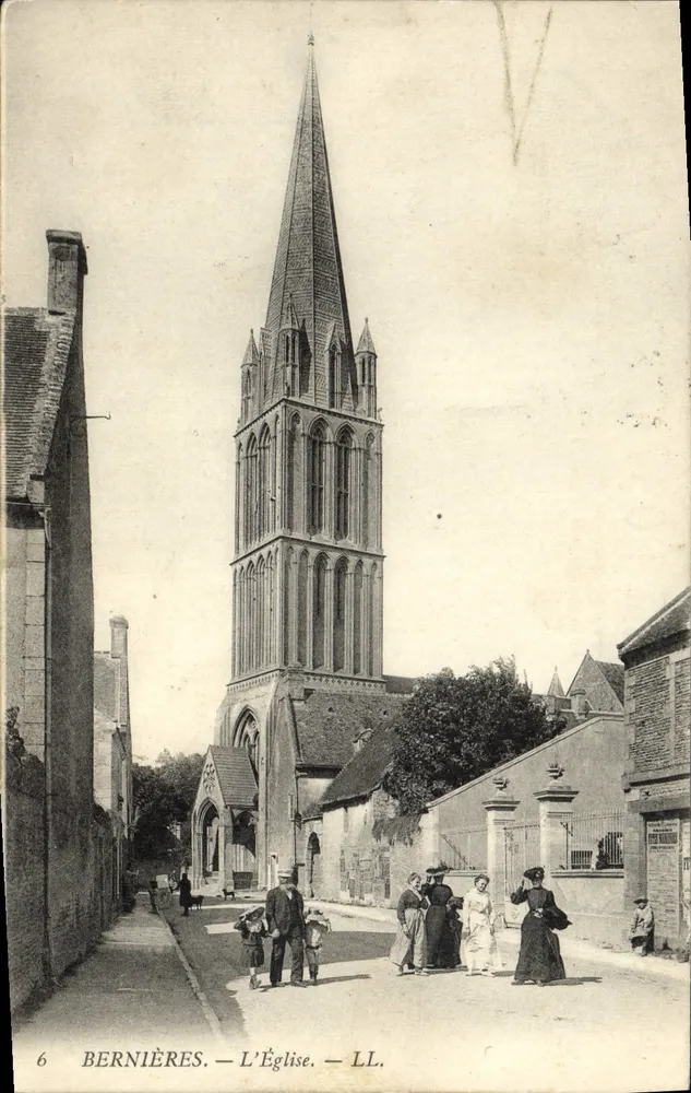 Bernières — A Igreja — LL. — n°6 - Frente