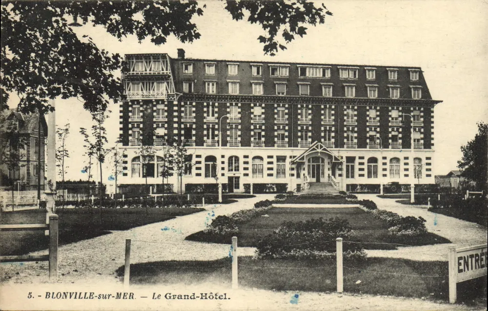 Blonville-sur-Mer — Le Grand-Hôtel — anonymer Verlag, n°5 - Vorderseite