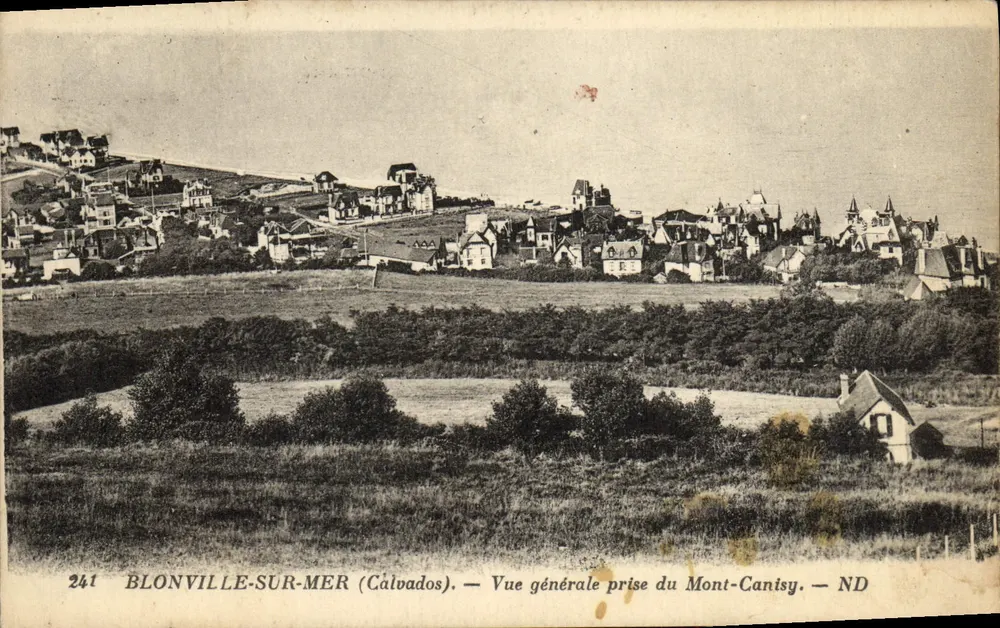 Blonville-sur-Mer (Calvados) — Allgemeiner Blick vom Mont-Cansy — ND - Vorderseite