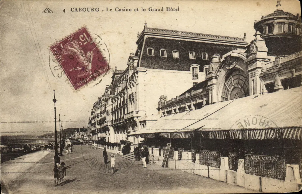 Cabourg - Das Casino und das Grand Hotel — n°4 - Vorderseite