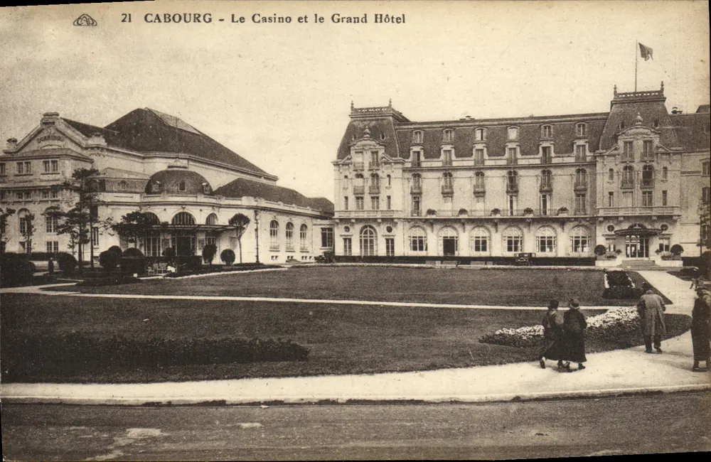 Cabourg - Das Casino und das Grand Hotel — Verlag C. Albacienne des Arts - Vorderseite