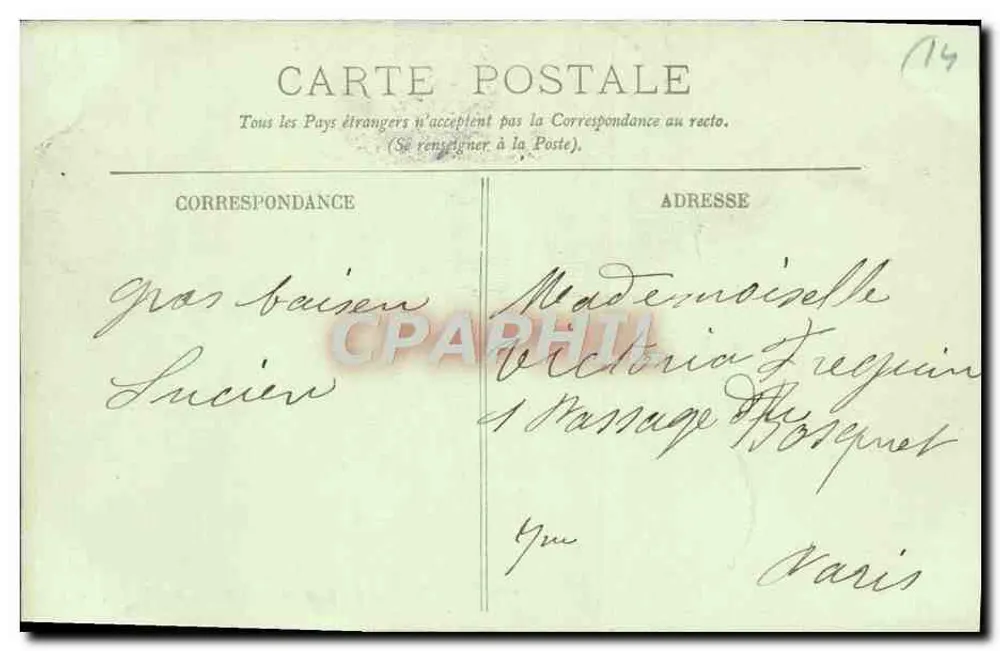 Cabourg — O Calvário da Abside da Igreja — LL. n°36 - Verso