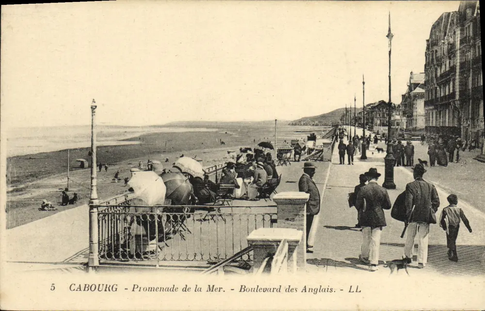 Cabourg - Promenade de la Mer - Boulevard des Anglais - LL - Vorderseite