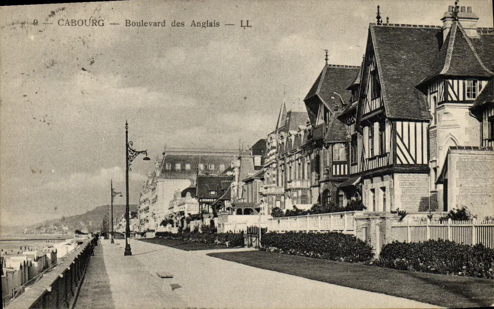 Cabourg — Bulwar Anglików — LL - Awers