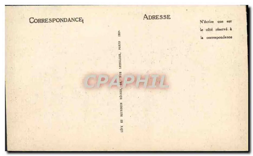 Cabourg — Boulevard dos Ingleses — LL - Verso