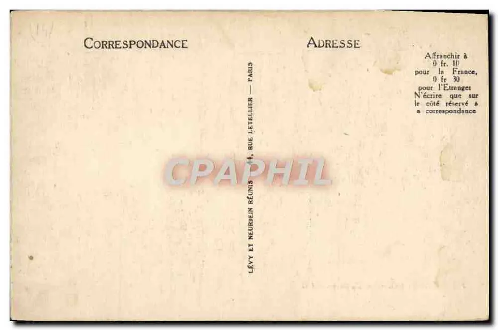 Cabourg - A Terrasse — LL, n° 184 - Verso