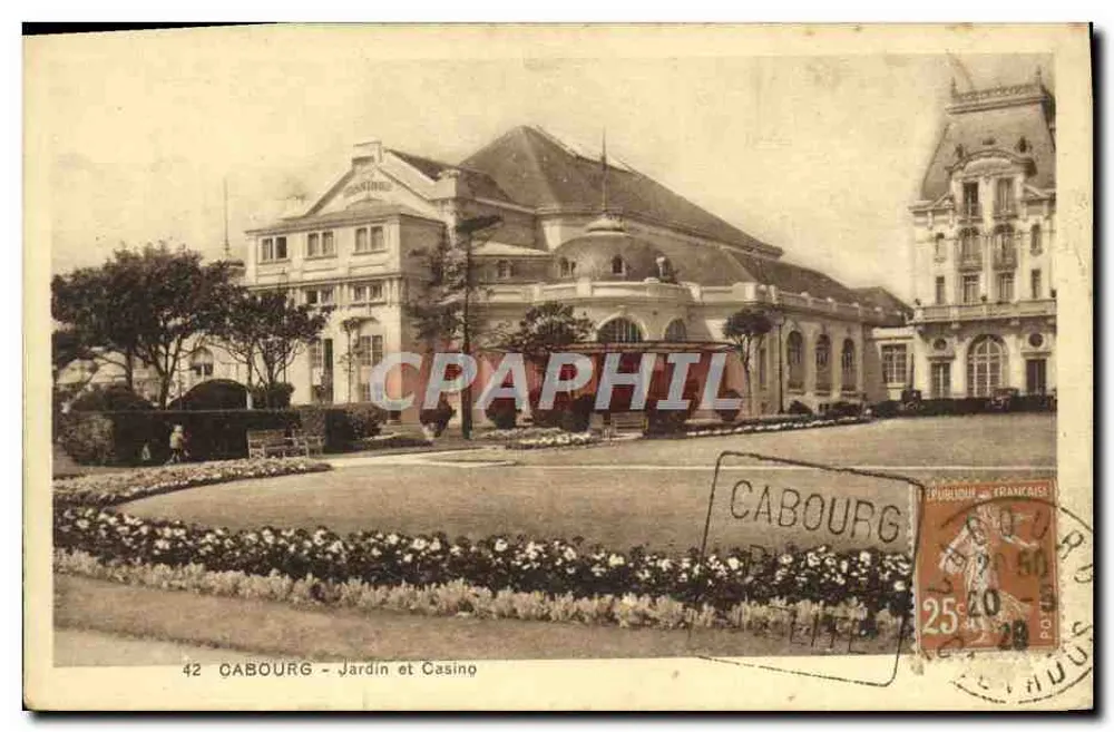 Cabourg - Jardim e Casino — Edição A. D. Livraria - Frente