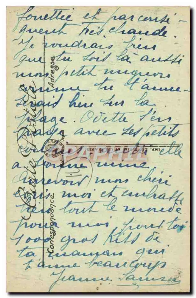 Cabourg — Panorama e os Jardins — LL. — n°16 - Verso