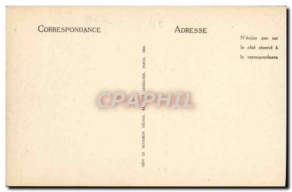 Cabourg — Das Grand Hotel und die Gärten — LL - Rückseite