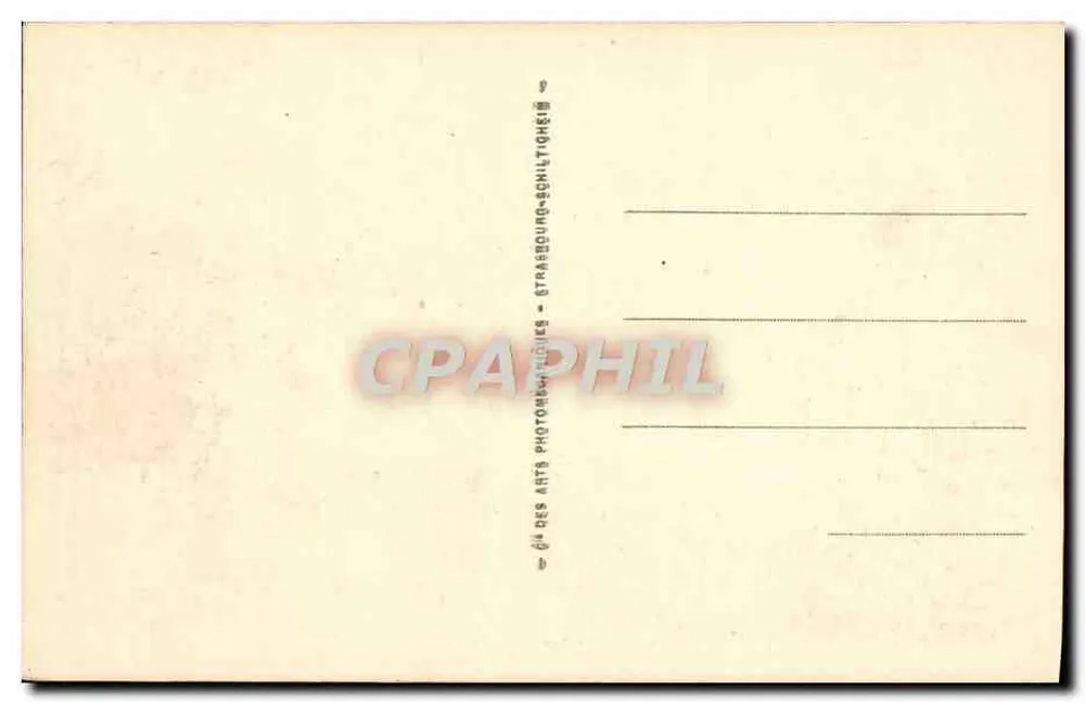 Cabourg — Plik i przesmyk — LL. - Rewers