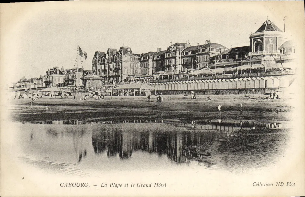 Cabourg — Die Strände und das Grand Hotel — Collections ND Phot - Vorderseite
