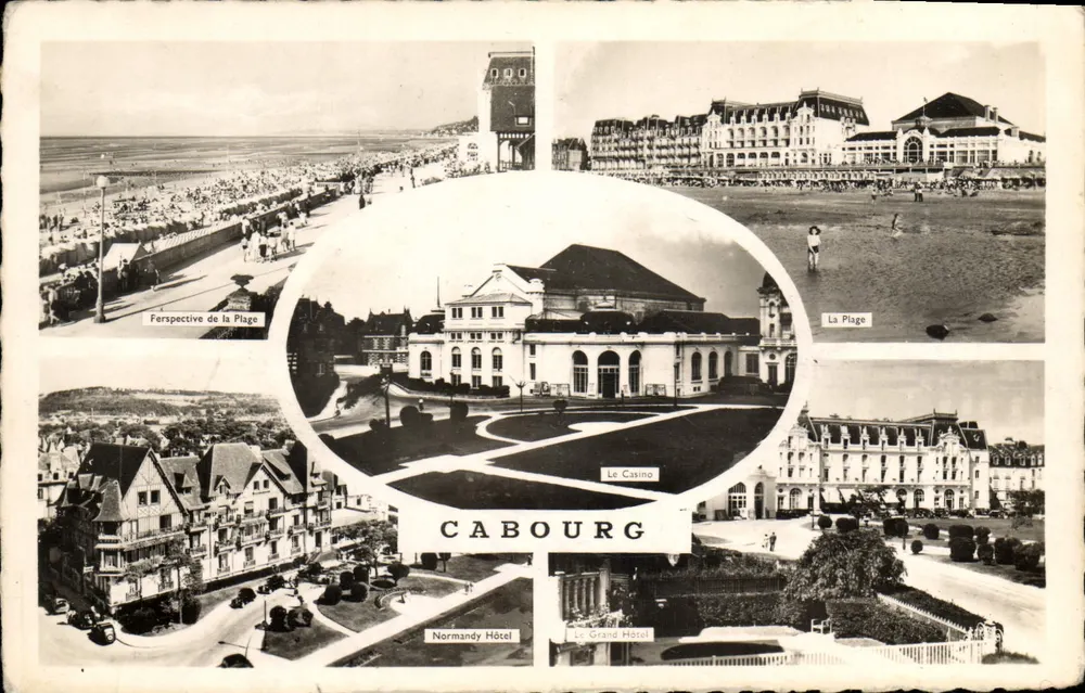 Cabourg — Vista panoramica — Edizioni Artau padre e figlio - Recto