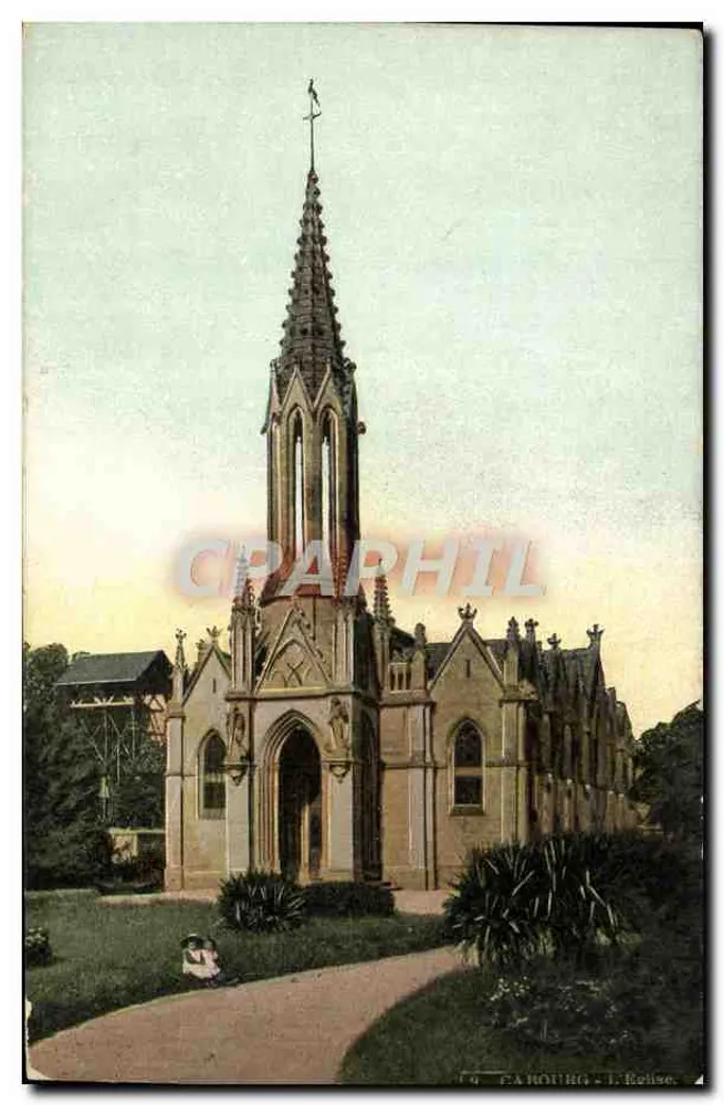 Igreja de Santa Bolise de Carouge — editor L.V. & Cie, n° 4 - Frente